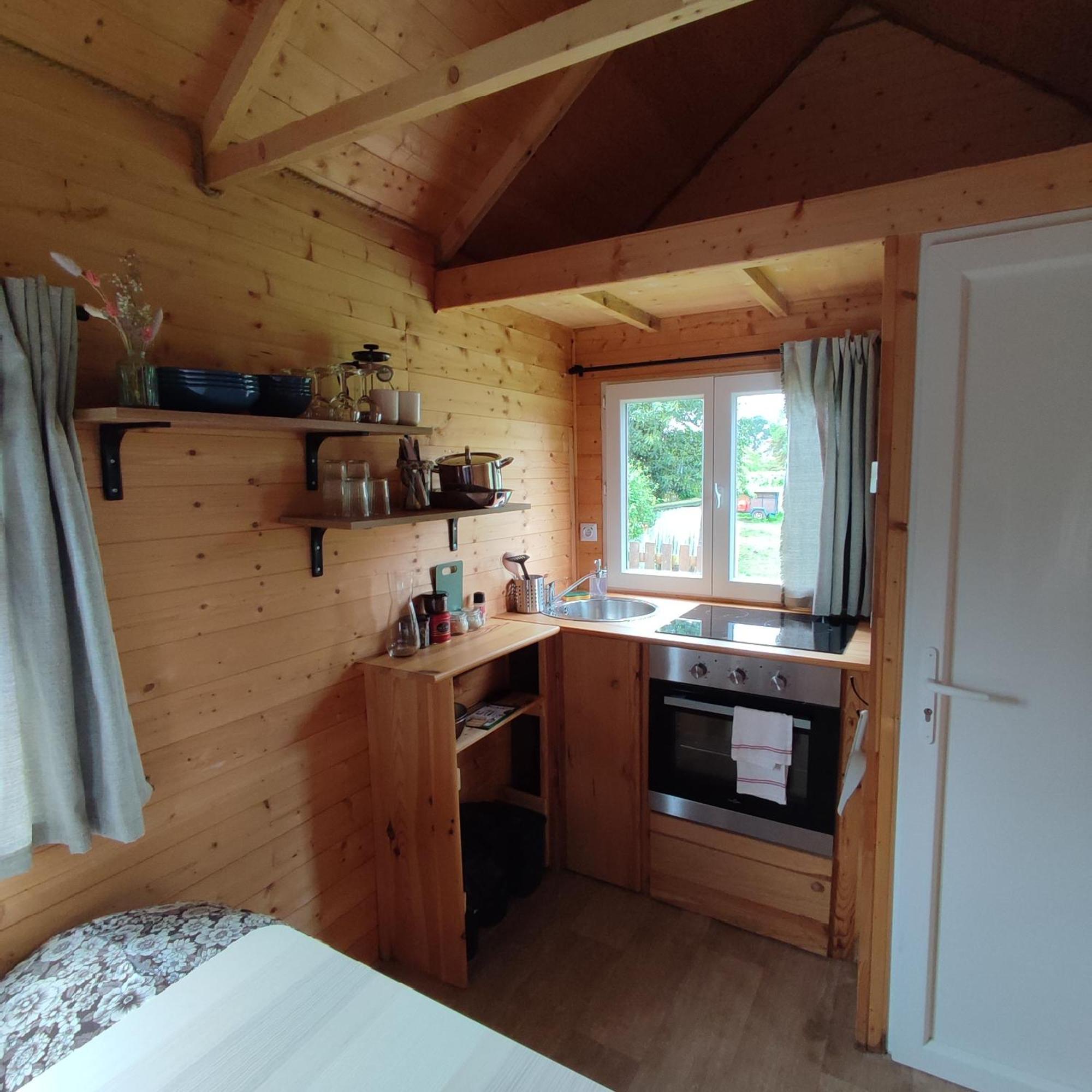 Nuit Insolite En Tiny House Questembert Extérieur photo